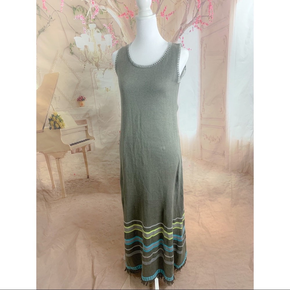Lisa Todd The Riviera Linen Midi Dress - Picture 2 of 8